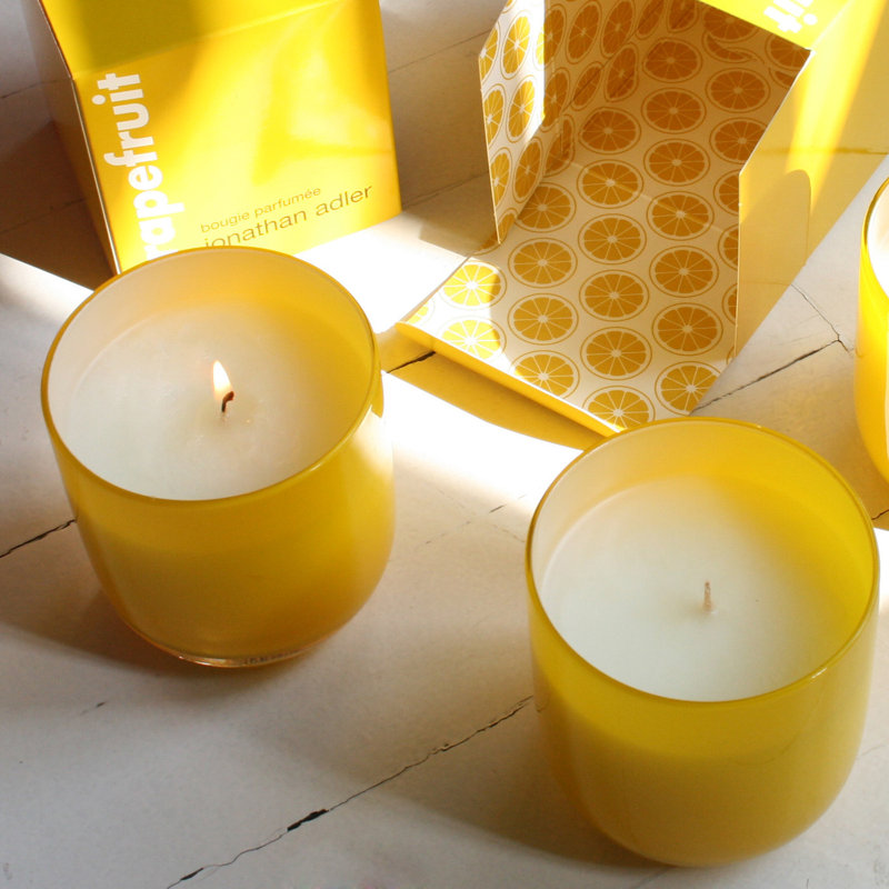 Jonathan Adler Pop Grapefruit Scented Candle & Reviews | AllModern